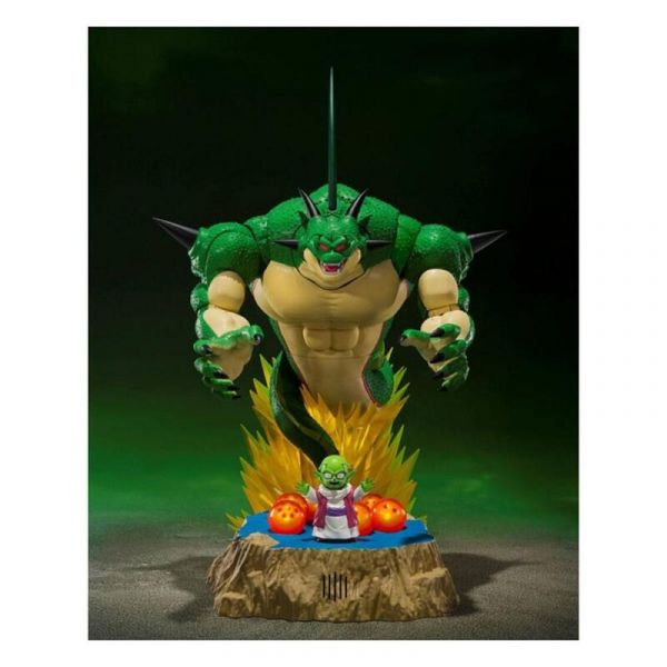 Tamashii Nations Porunga And Dende Luminous Come Forth Genuine Shenron Dragon Ball Z 28 Cm Figure