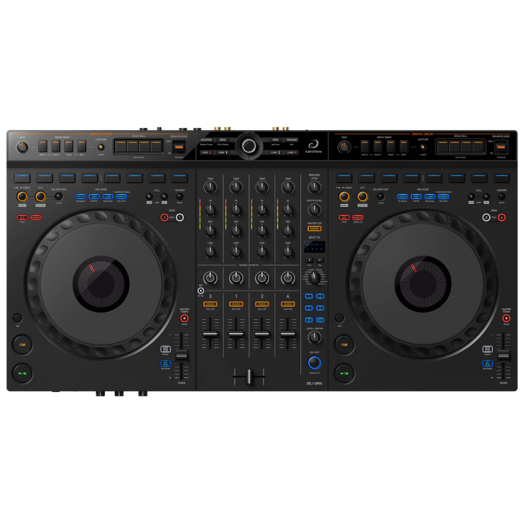 Controlador DJ Alphatheta 4 canais DDJ-GRV6