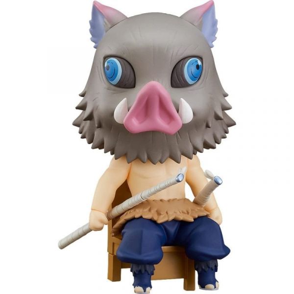 Good Smile Company Figura Inosuke Hashibira Kimetsu no Yaiba Nendoroid Swacchao 9 cm