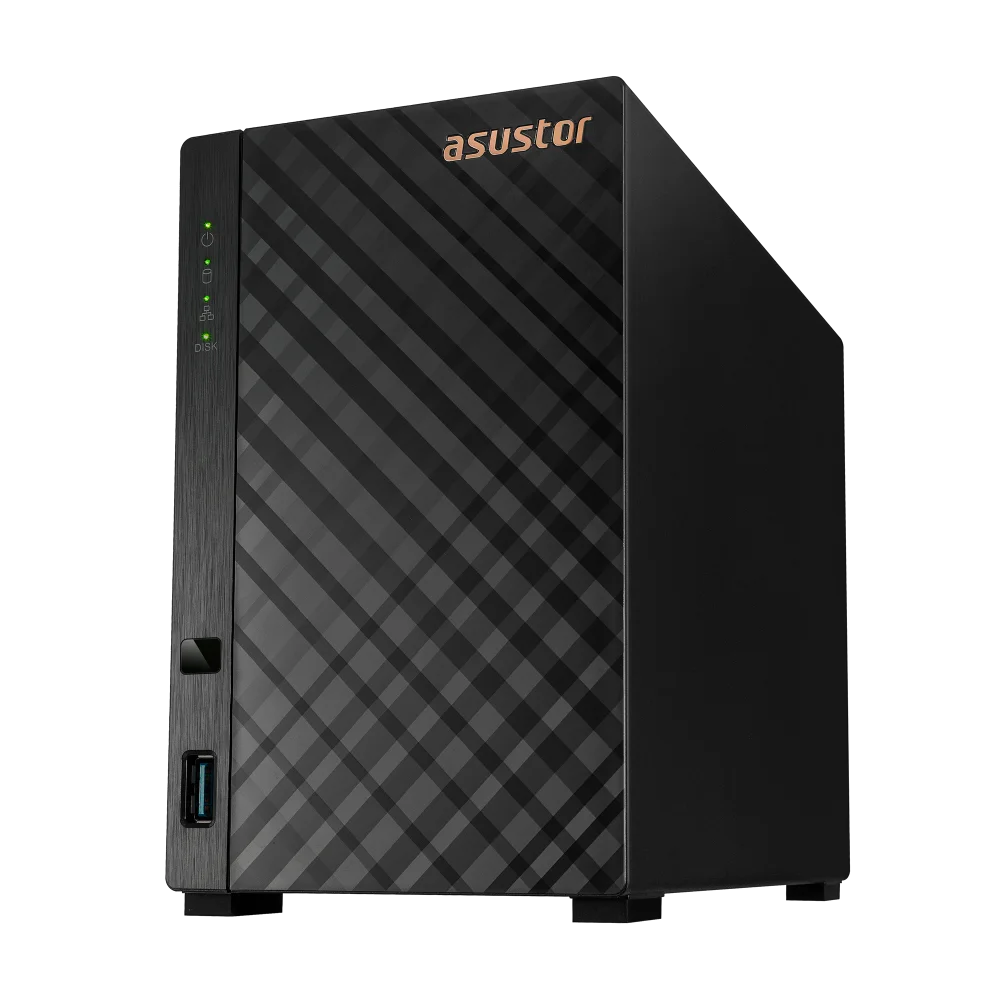 Sistema NAS ASUSTOR AS1102T P/2 HDD, 1X 2.5GBPS, RAID 0,1