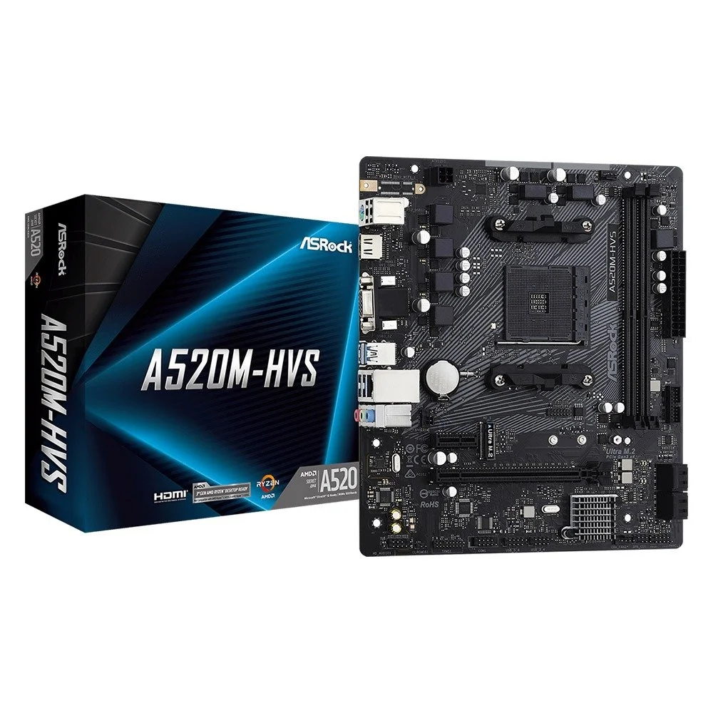 Motherboard Micro-ATX Asrock A520M-HVS