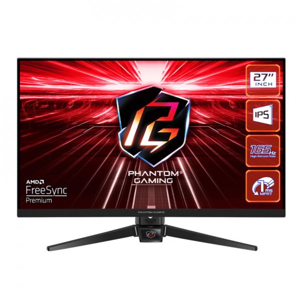 Monitor ASRock PG27FF1A 27" FHD IPS 165Hz 1ms FreeSync Premium - PG27FF1A