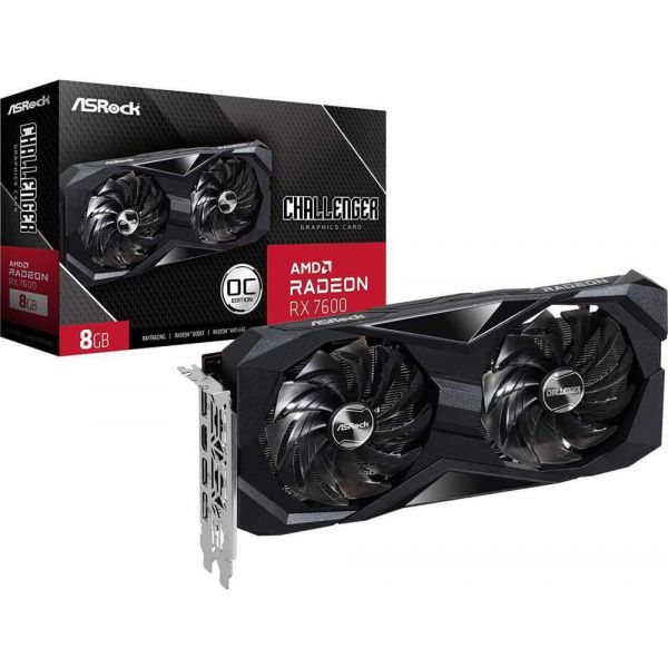 AsRock Radeon RX 7600 Challenger OC 8GB GDDR6