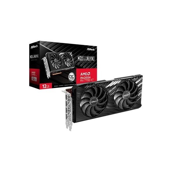 Asrock Rx 7700xt 12gb gddr6 - 90-GA4QZZ-00UANF