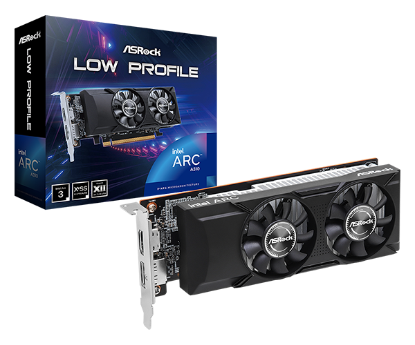 AsRock Intel Arc A310 4GB GDDR6