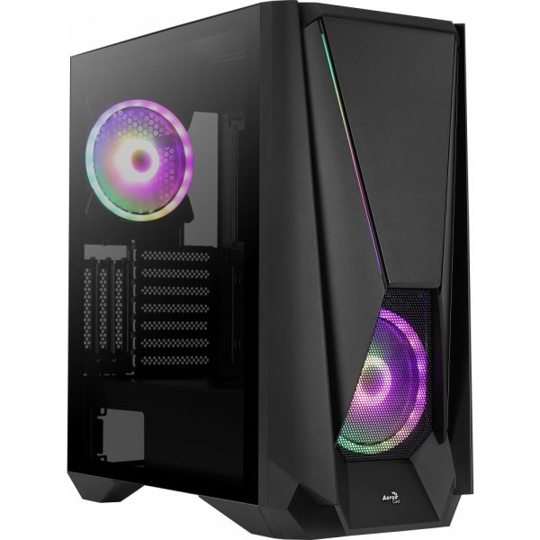 Aerocool Visor ARGB Black E-ATX Vidro Temperado - VISORBK