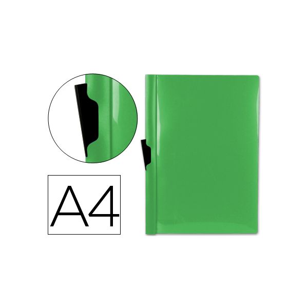 LiderPapel Pasta Classificadora PP c/ Clip A4 Verde - DP07