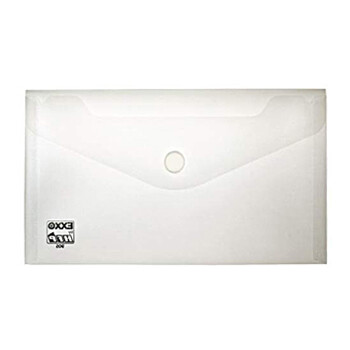 Bolsa Envelope DL Fecho Velcro Pl stico Transparente 10un