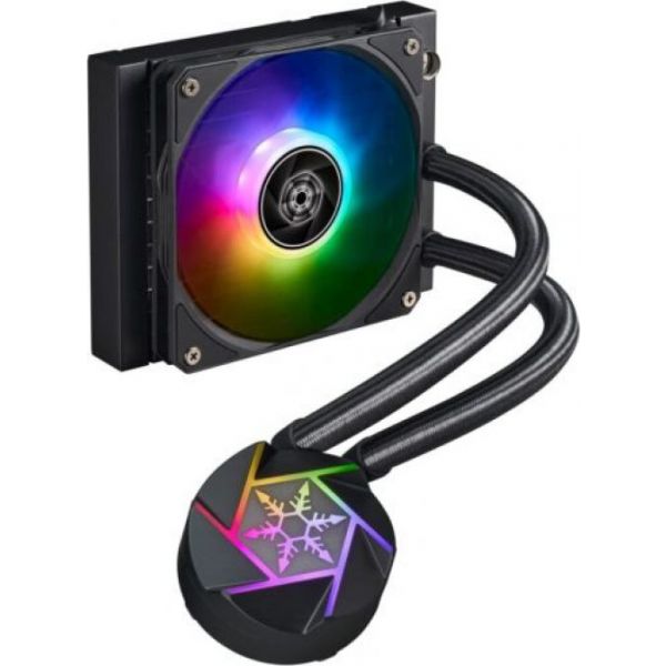 SilverStone Vida 120 Slim 120mm, Water Cooling Black | Socket: 1150, 1 - SST-VD120-SLIM