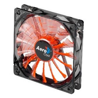 Ventoinha Aerocool Shark Laranja 140mm