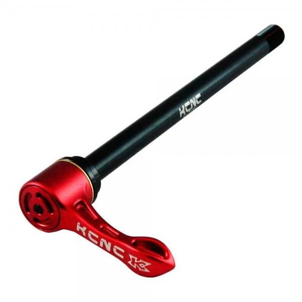 KCNC Kqr07 Through Axle Skewers Al6061 Pressclick Rear 142 Shim E Thru Red 12 mm