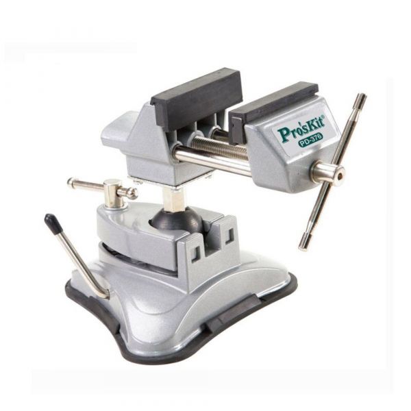 ProsKit Torno de Mesa Ajustável 360º C/ Ventosa - PD-376