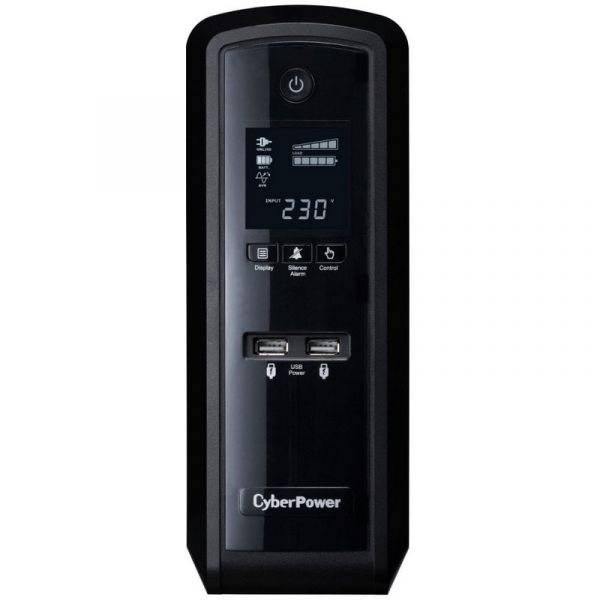 UPS CyberPower CP1350EPFCLCD Linha Interativa 1350VA 780W com 6 Saídas AC