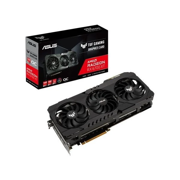 Asus TUF Radeon RX 6700 XT Gaming OC 12GB GDDR6 - 90YV0G80-M0NA00