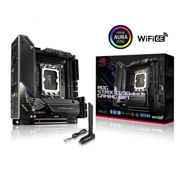 MB ASUS Z690-I ROG STRIX WF 2XDDR5 2XM.2 NVME 1XPCIE