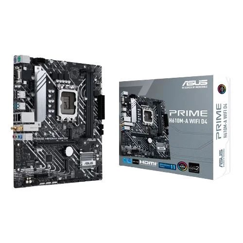 MB ASUS PRIME H610M-A WIFI D4 2DDR4 2M.2 PCIE3.0 ARGB