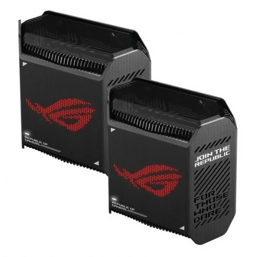 Asus ROG Rapture GT6 Router WiFi Mesh AX10000 Tri-Band MU-MIMO Preto Pack 2 Unidades