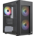 Aerocool Hexform RGB Preta MicroATX Vidro Temperado - HEXFORMBKV2