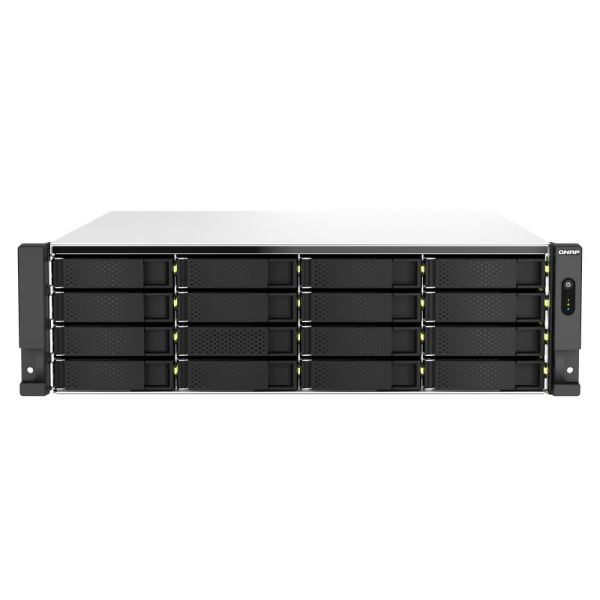 Qnap NAS Rack (3U) TS-H2287XU-RP Ethernet Lan (preto/branco) - TSH2287XURPE23363G