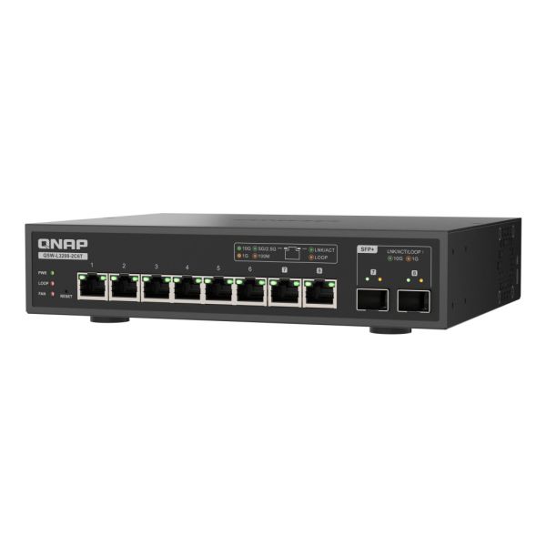 QNAP Switch 8 Ports QSW-L3208-2C6T