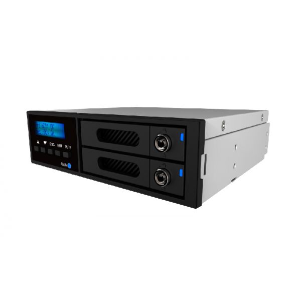 Raidsonic IR2022 Bastidor Amovível 2x 2.5" SATAIII SSD RAID USB3