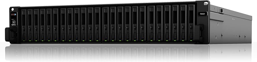 Synology FX2421 Caixa para Discos Rígidos Compartimento HDD/SSD Preto 2.5"
