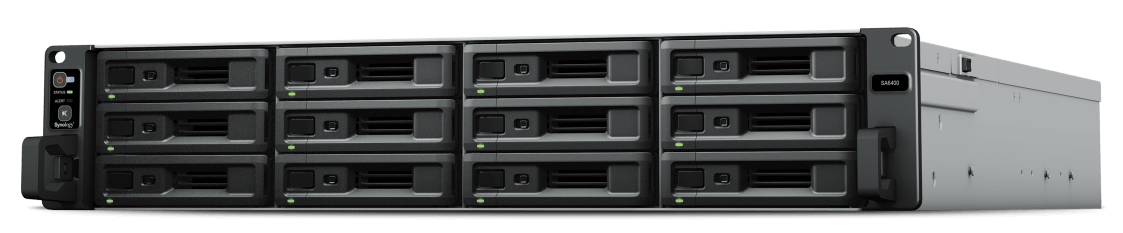 Synology SA SA6400 servidor NAS e de armazenamento Rack (2U) Ethernet LAN Preto 7272