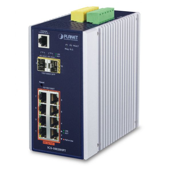 Planet Switch 8 Ports IGS-10020HPT