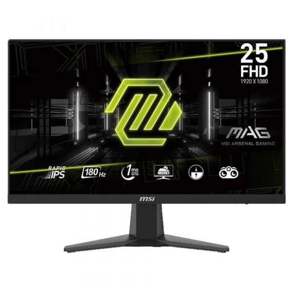 Monitor MSI MAG 256F IPS 24.5" FHD 16:9 180Hz Adaptive-Sync