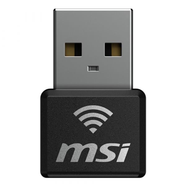 MSI GUAX18N Adaptador USB WiFi 6 AX1800 Dual-Band Nano