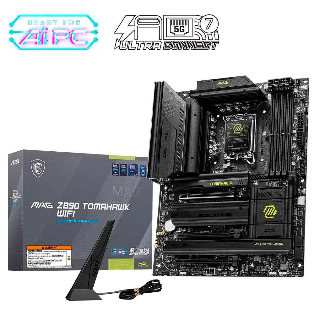 Motherboard ATX MSI MAG Z890 Tomahawk WiFi Skt 1851