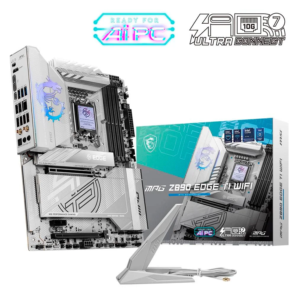 Motherboard ATX MSI MPG Z890 Edge Ti WiFi Skt 1851