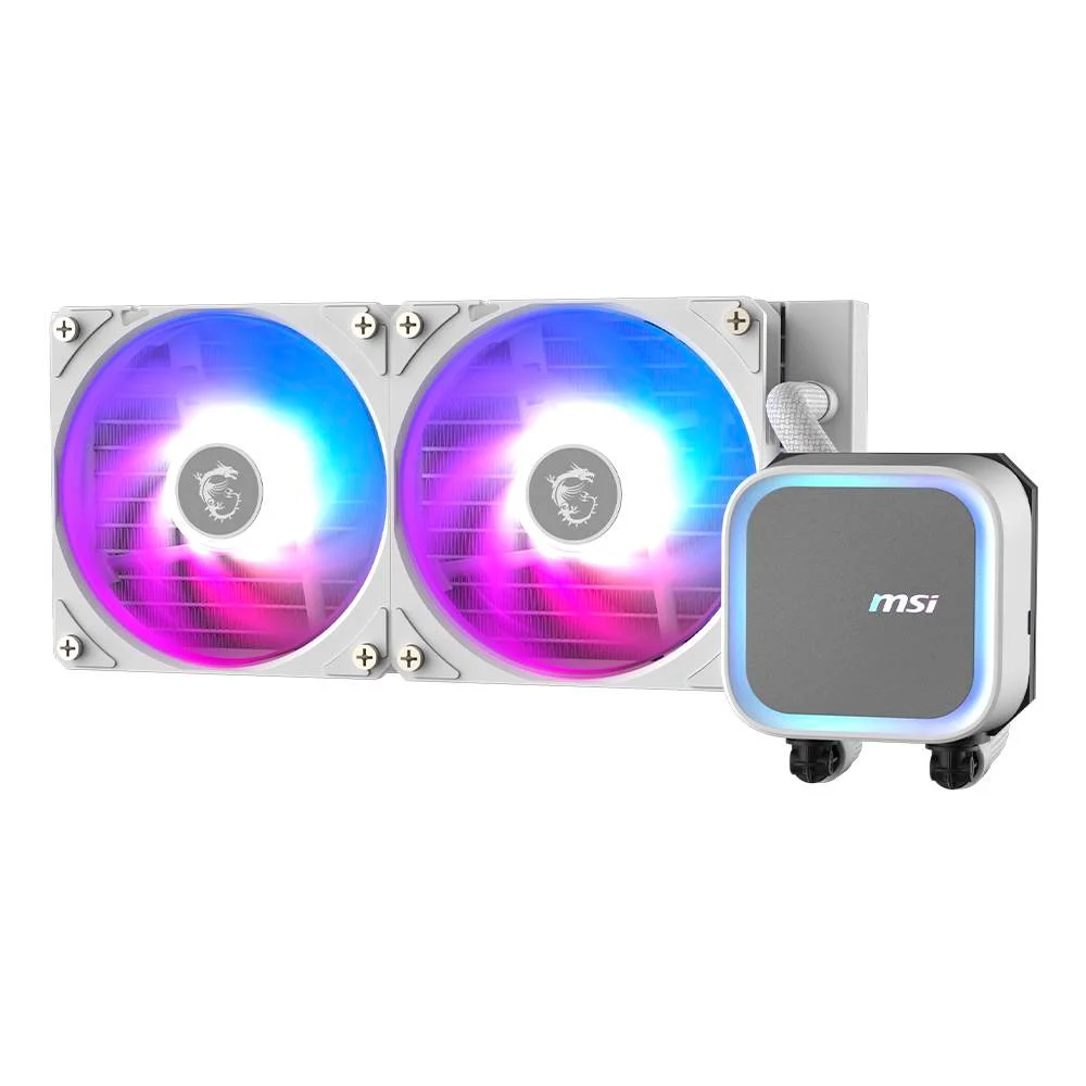 Water Cooler MSI MAG CoreLiquid A13 240mm ARGB Branco
