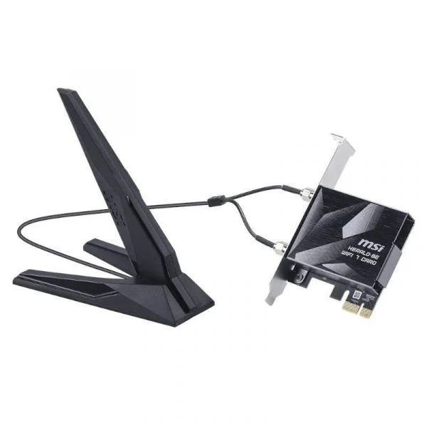 MSI Herald BE9400 GPBE94 Placa de Rede Wi-Fi 7 Bluetooth 5.4