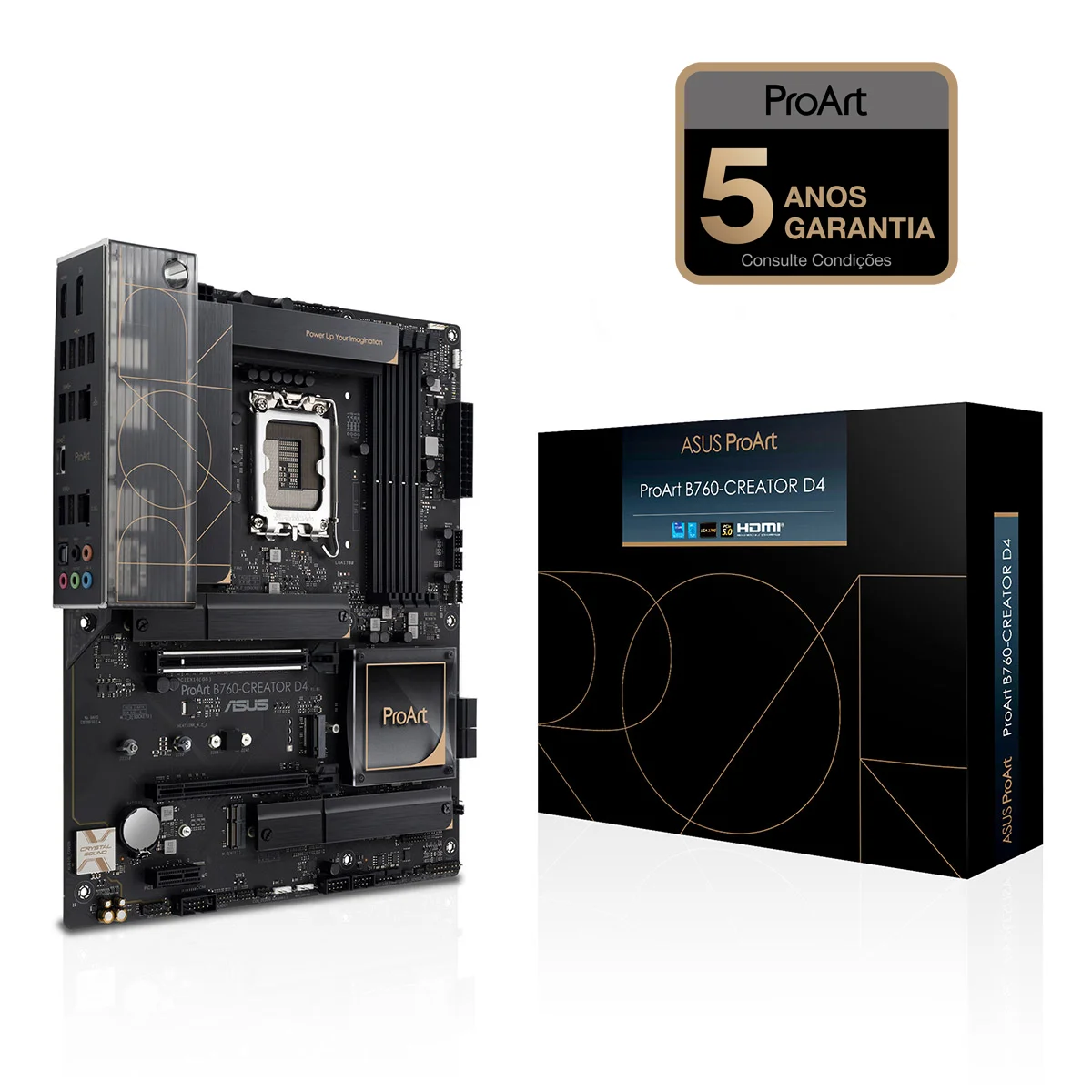 Motherboard ATX Asus Proart B760 Creator D4 LGA1700