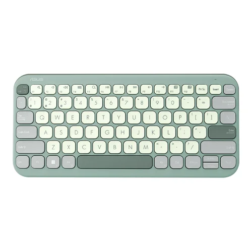 Teclado Asus Marshmallow KW100 Bluetooth Green Tea Latte PT