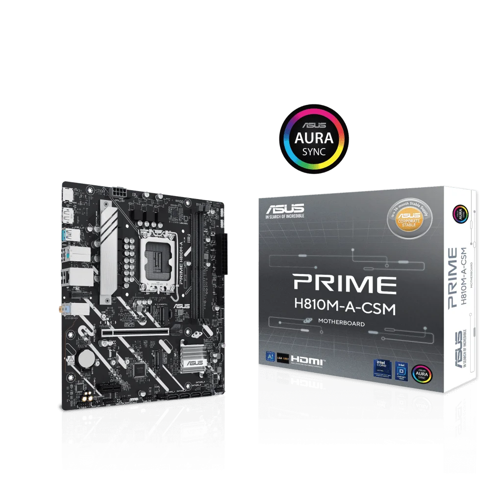 Motherboard Asus Prime H810M-A CSM LGA 1851