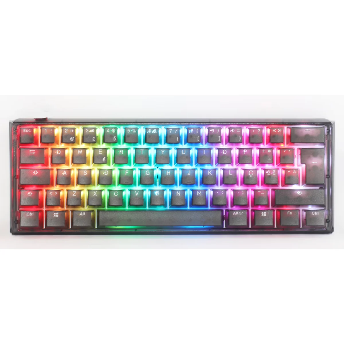 Teclado Ducky ONE 3 Aura Black Mini 60% RGB MX-Blue (PT)