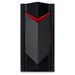 Acer Nitro 50 (N50-660) Intel Core Ultra 7 265F 32 GB DDR5-SDRAM 1 TB SSD NVIDIA GeForce RTX 5060 Windows 11 Home PC Preto, Vermelho