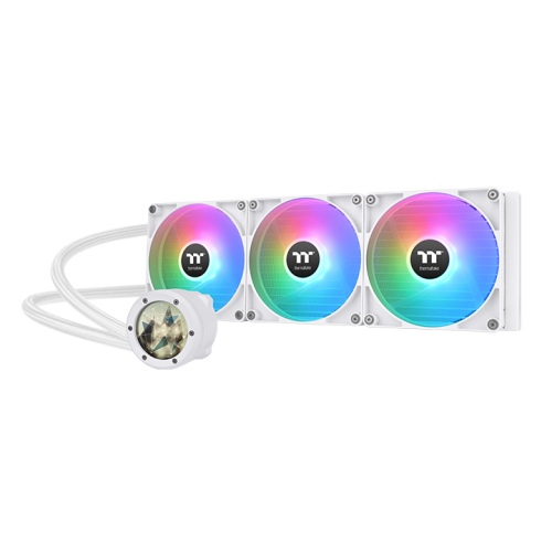 Thermaltake TH420 V2 Ultra ARGB Sync CPU Liquid Cooler Snow Ed - CL-W407-PL14SW-A