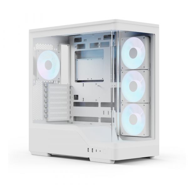 Aerocool P500A-WT-V1 Vidro Temperado Branca