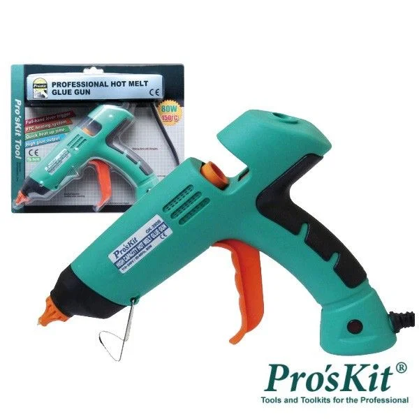 Pro's Kit Pistola De Cola Quente 80W GK-390B
