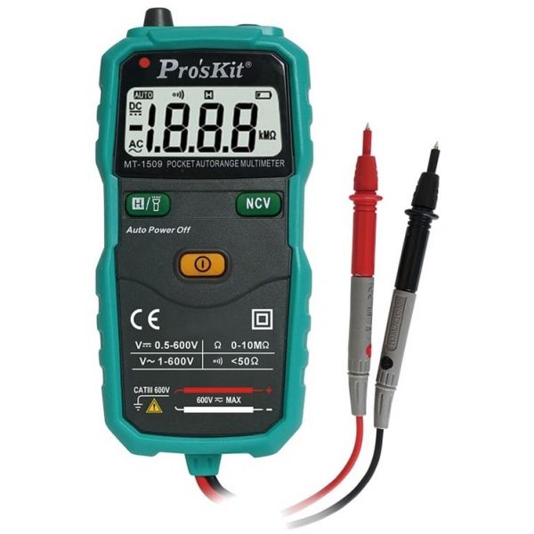 ProsKit Multímetro Digital Autorange MT-1509