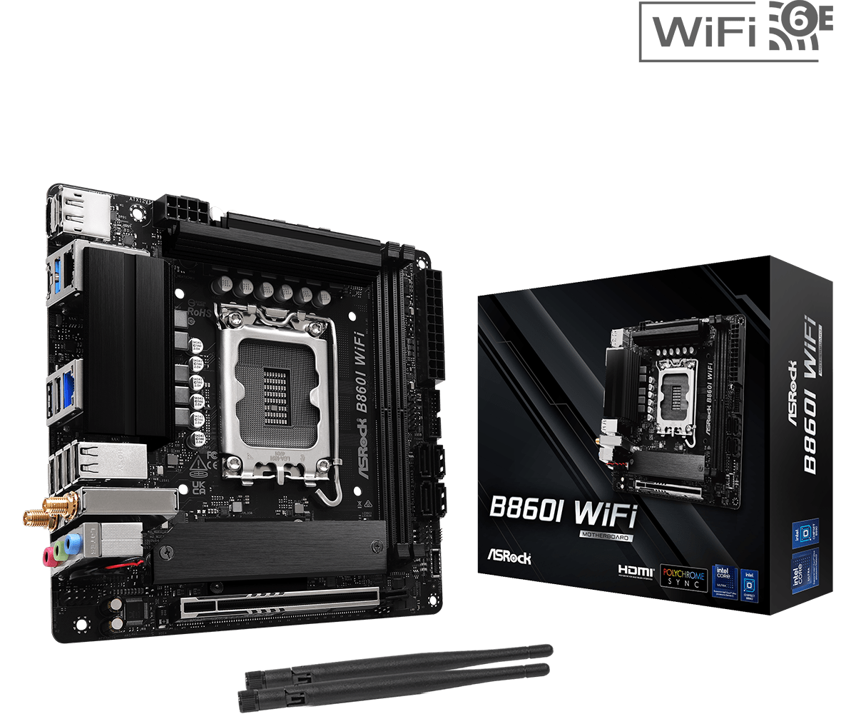 Motherboard AsRock B860I WiFi S1851
