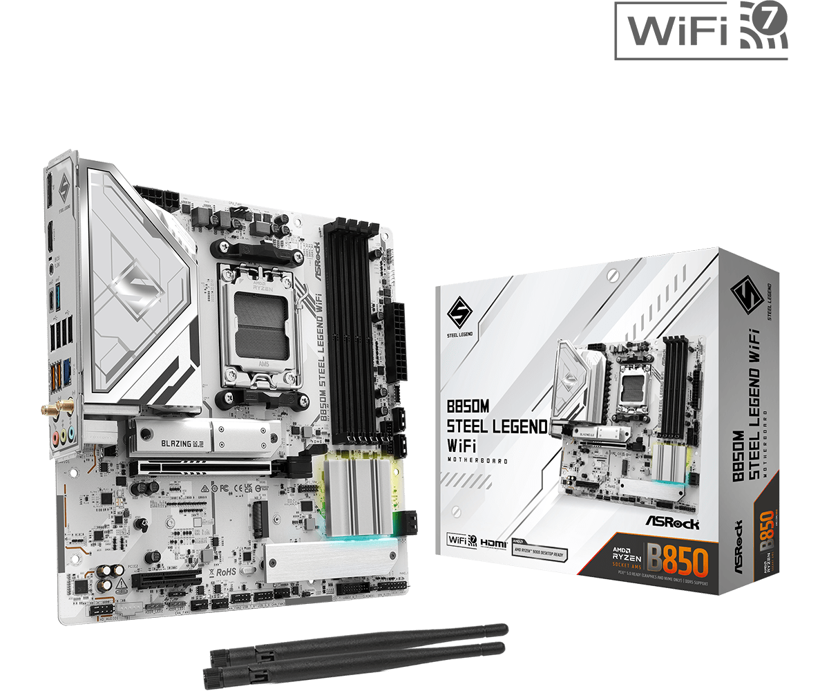 Motherboard AsRock B850M Steel Legend WiFi AM5