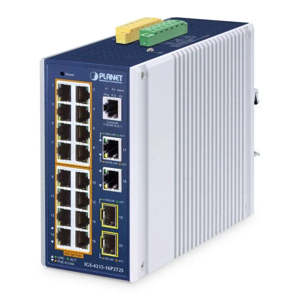 Planet Switch 16 Portas IGS-4215-16P2T2S