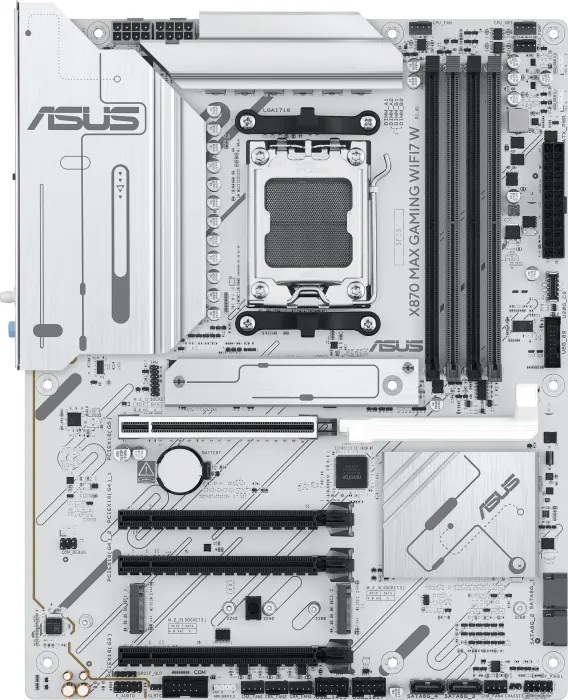 Motherboard ATX Asus X870 Max Gaming WiFi7 White AM5