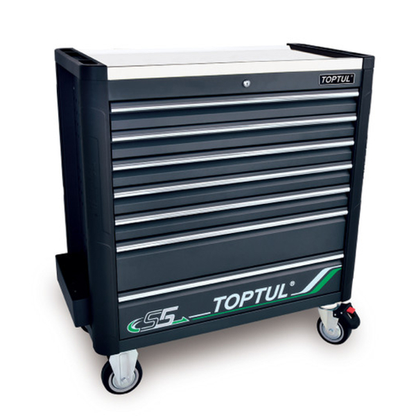 Carro de Ferramentas com 7 Gavetas com 413 Peças BUMPER PRO Toptul GE-41330