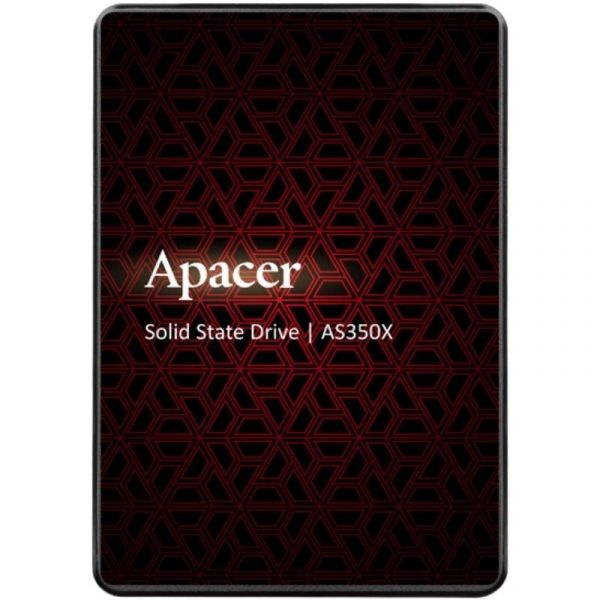 SSD Apacer 1TB AS350X 2,5" SATA 6GB/s Preto - AP1TBAS350XR-1