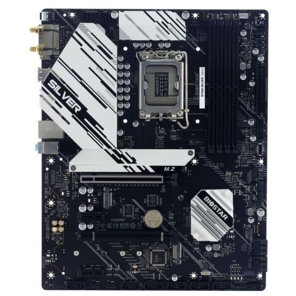 Motherboard Biostar | Form Factor: Atx | Graphic: 2x Pcie - B760A-SILVER